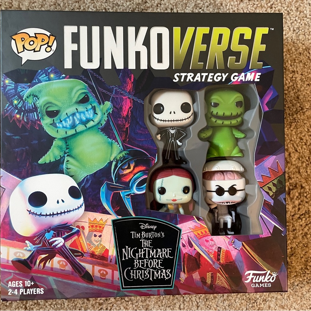 Funko Pop! Funkoverse Strategy Game - Green, Black, White
